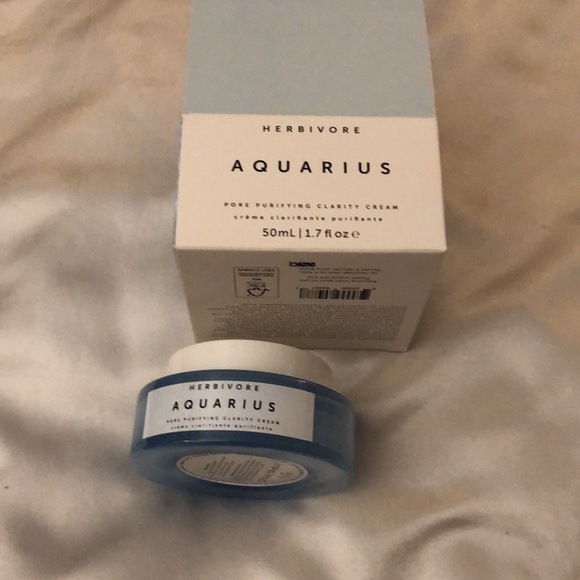 Herbivore Aquarius Pore Purifying Clarity Cream Moisturizer Combo Oily 50ml NIB - Picture 2 of 12